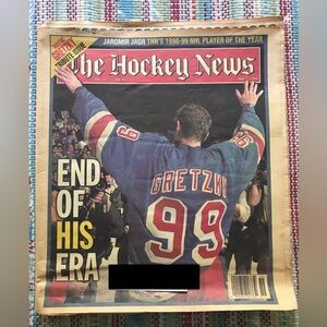 The Hockey News Newspaper May 7, 1999 Vol. 52, No. 34 Wayne Gretzky Tribute